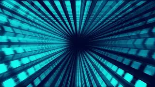 VJ Loops 2021 - Sci fi  VJ Loop Motion Background || Neon Light Tunnel Free VJ Loops
