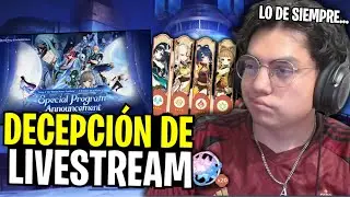 NI EL RITO NI COLUMBINA PUDIERON SALVAR LA VERSI&Oacute;N || Reacci&oacute;n Livestream Luna IV GENSHIN IMPACT