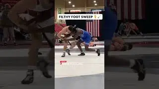 Penn State commit PJ Duke hit a beautiful foot sweep finish off a single leg at the US Open.