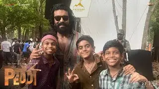Peddi - Chikiri Chikiri Song Shoot Making Video | Ram Charan | Janhvi | Buchi Babu Sana | AR Rahman