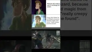 Warlock thinks that he's a wizard. D&D memes.