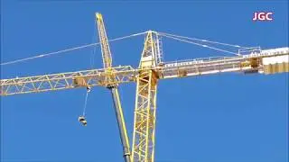 Montaje Gr&uacute;a Torre LIEBHERR 90LD /Kranmontage LIEBHERR LTM 1055 3.1