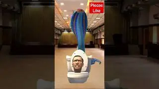 Big snake 🐍 protecting skibidi toilet #vfxshorts #vfx #skibiditoilet | kine master editing