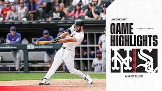 HIGHLIGHTS: White Sox Walk-Off Win Over Mets Secures Series Win (8.23.26)