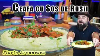 Ceafa de Porc la Tigaie cu Sos de Rosii si Piure de Cartofi