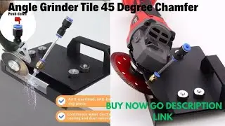 Angle Grinder Stand Corner Cutting Bracket for 100 Type Angle Gr, Tile Ceramic Stone Chamfering Tool