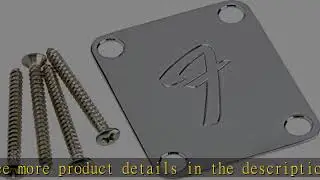 Fender F Neckplate Chrome