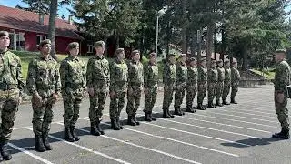Prijem nove generacije vojnika na služenje vojnog roka