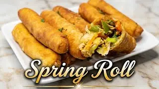Ramazan Special Spring Roll From Homemade Dough |Teatime snacks |Samsa |Sandwich 