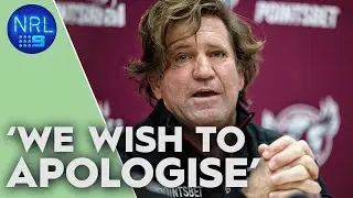 NRL Presser: Manly to wear pride jersey as Hasler apologises for 'mistake' | NRL on Nine