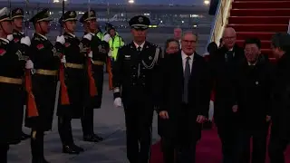 Britain's Keir Starmer lands in China for talks with Xi | AFP