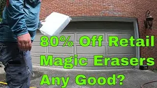 Not Mr. Clean Magic Eraser Melamine Sponges in Bulk Deep Outdoor Clean