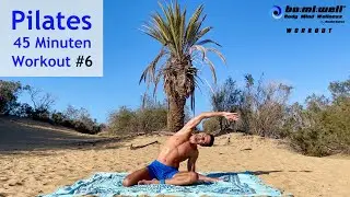 Pilates 45 min - intensives Mattentraining - Workout #6 auf Gran Canaria
