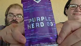 Regions extracts pod pineapple cake and Tru Infusion Purple Nerds OG with my wife 
