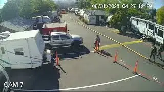 August 31st 2025  Santa Rosa Fire 101, Rosa Vista Camera 7 Raw feed Video 2
