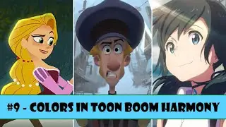 Professional 2d Cartoon Creation Course with Toon boom harmony | #9 Colors in toon boom harmony