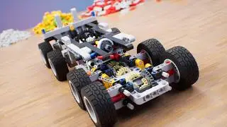 LEGO Technic Concrete Mixer Truck | Construction Time