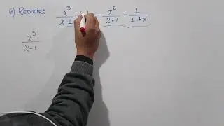 FRACCIONES ALGEBRAICAS - ÁLGEBRA PREUNIVERSITARIO