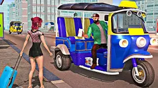Urban and Mountain Tuk Tuk Driving Experience - Android GamePlay