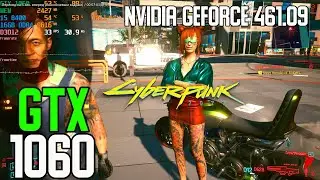 Cyberpunk 2077 &mdash; NVIDIA GeForce 461.09 | GTX 1060 3 ГБ | i5 8400 | 16 ГБ | 1080p | ТЕСТ ЧАСТОТЫ КАДРОВ