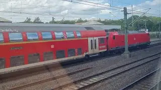 Germany: Passing a DB Regio Class 146 at Horrem