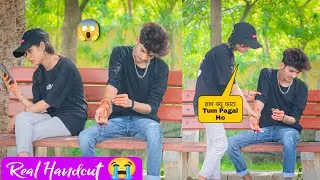 Real Handcut Prank 😭 Gone  Extremely Wrong 😱 On Cut 🥰 Friend | Raja  Sahani