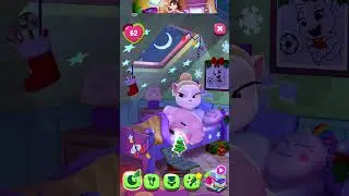 Sleeping angella#cat #Cute_Tom#mytalkingtom2#meme#memechallange#challange#funnytom#