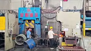 C92K series hydraulic CNC die forging hammer workshop forging#forginghammer