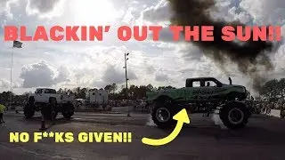 Mega Truck Tug Of War!!