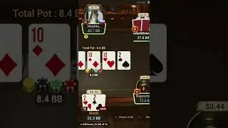 Way you don't check in poker games :)