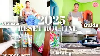 reset with me for the new year! *2024 reset* 🌟 organizing cleaning, productivity, + more!