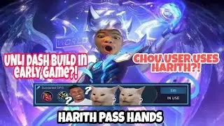 UNLI DASH SECRET BUILD IN EARLY GAME WITH NO BUFF?!(HARITH GAMEPLAY)