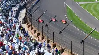 STP Team Lotus tribute to the Type 56 turbine car at the 2014 Indy 500