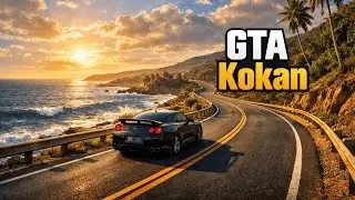 Just Driving&hellip; Then This View Appeared in GTA 5 😱 | scenic road trip in gta 5