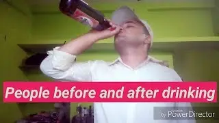 Before and after drinking | पीने से पहले पीने के बाद | ANMOL KT