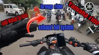 Yamaha Ride 🚀 Exhaust Tull System 💨 Group R15 🔥 Patna Motors Biker 🏍️ @CRAZYRIDERBIHAR  2025 ☑️🔥