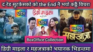 The Red Suitecase Vs Degree Maila 6th Day BoxOffice Collection ll Mahajatra 27th Day BoxOffice 2024