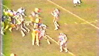1984 Montana State University football highlights