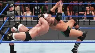 WWE 2K18 - 6-Man Elimination Chamber Match - Gameplay (PS4 HD) [1080p60FPS]