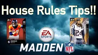 House Rules Tips!! Madden 20