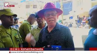 TAZAMA MANARA AFANYA ZIARA YA KUSHTUKIZA KARIAKOO AJIONEA MITARO YA MAJITAKA,ATOA NENO