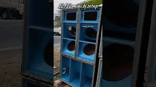 Небольшая установка 12/12 дюймов готовится к установке 👉🔥👈 #vairalvideo #reels #trending #boxcomp...
