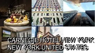 Carnegie Hotel  New York New York  United States