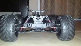 Hosim Foxx S 911 RC Truck 35+MPH How to set it up, battery installation, steering, and trimming.
