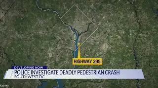 DC police identify 60-year-old struck, killed while walking on I-295