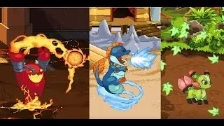 Prodigy Math Game 170330 Epics Battles! Magmischief, Diveodile, and Florafox