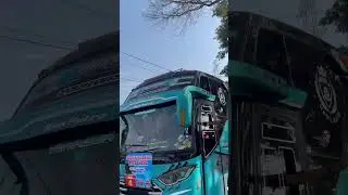 Telolet basuri bus pradana trans mama muda corong atas #toleletbasuri #basuri #busmania #automobile