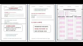 HIGHLY EXPECTED SOLVED QUE PAPER FOR MHT CET 2018