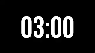 3 Minute Timer - Countdown