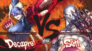 Ultra Street Fighter 4 - Decapre Vs Seth [Hardest]